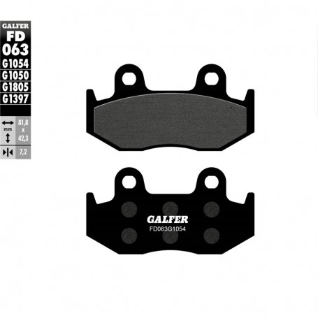 Pastillas Freno Galfer FD063G1050