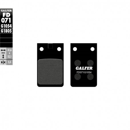 Pastillas Freno Galfer FD071G1054