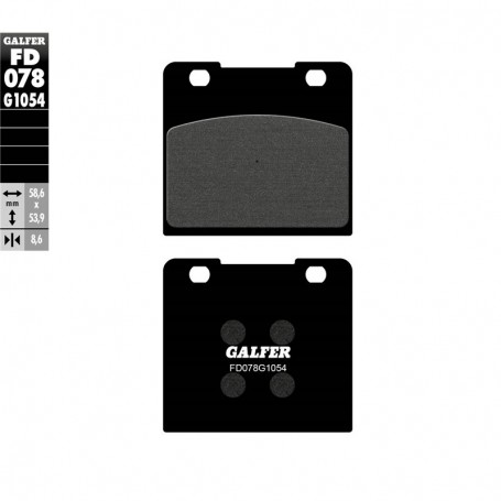 Pastillas Freno Galfer FD078G1054