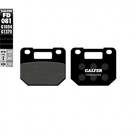 Pastillas Freno Galfer FD081G1054