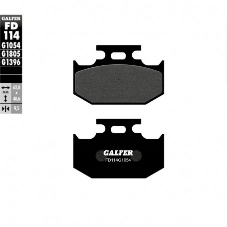 Pastillas Freno Galfer FD114G1054