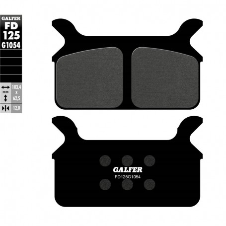 Pastillas Freno Galfer FD125G1054