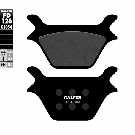 Pastillas Freno Galfer FD126G1054