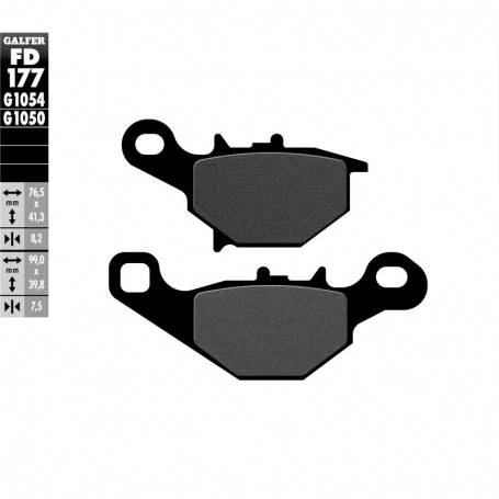 Pastillas Freno Galfer FD177G1050