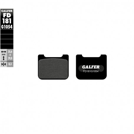 Pastillas Freno Galfer FD181G1054