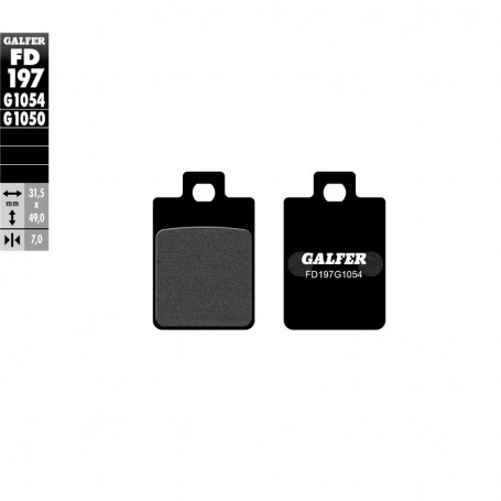 Pastillas Freno Galfer FD197G1050