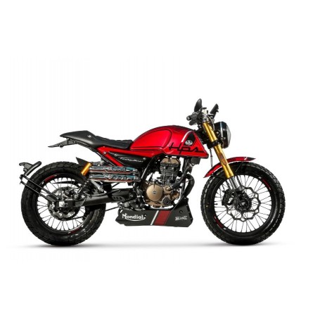 FB Mondial HPS 125 ABS Rojo Brillo 2025 0.km