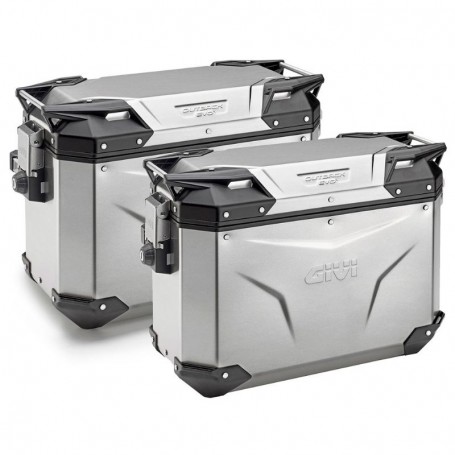 Jgo Maletas Laterales Givi Trekker Outback evo 48 Izq 37 Dcha OBKE4837APACK2
