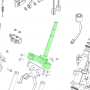 Tija Dirección Kymco Miler 125 53200-ALD9-E15