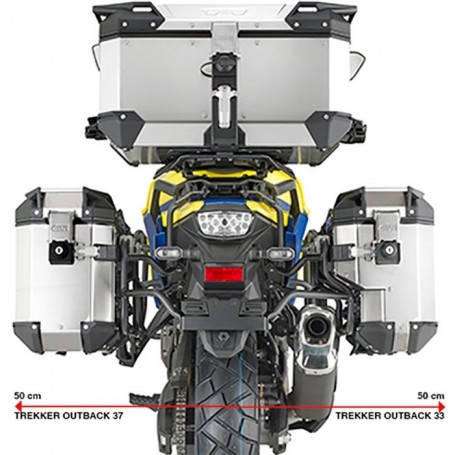Fijación Lateral Givi Suzuki V-Strom 800 PLOS3125CAM