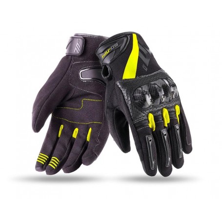 Guantes Verano MT SD-N14 Naked amarillo/negro SD14014