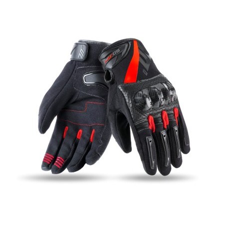 Guantes Verano MT SD-N14 Naked rojo/negro SD14014