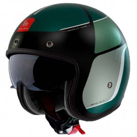 Casco MT Le Mans 2 Luther B6 Verde 1339B36162