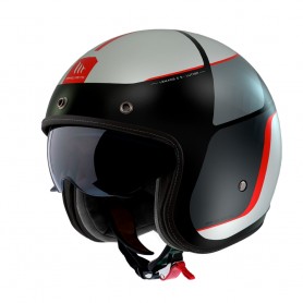 Casco MT Le Mans 2 Luther B15 Gris / Blanco 1339B361152