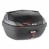 Baul Givi Blade negro 47L, catadrioptico transparente Monolock B47NTML