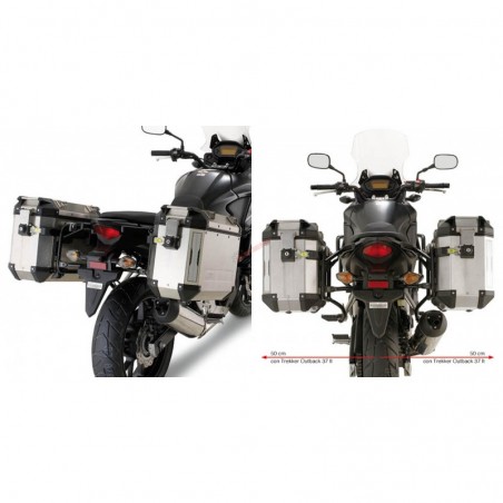 Portamaletas lateral Givi Camside Honda CB 500 X 13/18 PL1121CAM