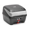 BAUL GIVI B32 NEGRO EMBELLECEDOR PLATA MONOLOCK