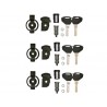 LLAVES GIVI SECURITY LOCK UNIFICAR 3 MALETAS