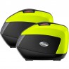 Maletas laterales Givi V35 NG tapa fluor, Monokey V35NTFL