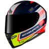 Casco MT Revenge 2 RS A0 azul brillante V-14