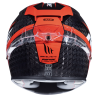 CASCO MT RAPIDE PRO CARBON C5 GLOSS RED V-14