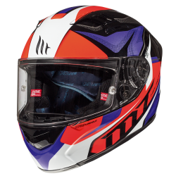 Casco integral moto MT Targo Rigel A8 rosa flúor mate tienda Hospitalet