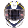 Casco MT KRE SV Intrepid B3 amarillo fluor brillante V-9