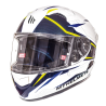 Casco MT KRE SV Intrepid B3 amarillo fluor brillante V-9