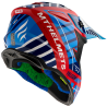 Casco MT Falcon Energy B5 rojo perlado brillante