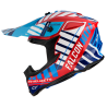 Casco MT Falcon Energy B5 rojo perlado brillante