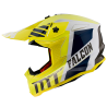 Casco MT Falcon Warrior A3 amarillo perlado brillante