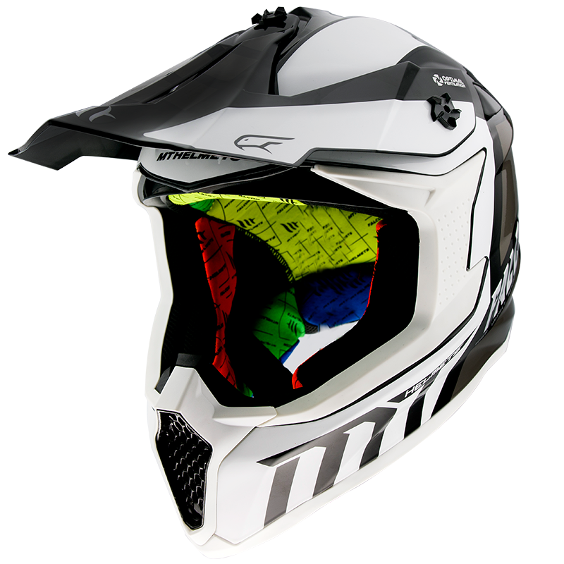 CASCO MT FALCON WARRIOR B0 GLOSS PEARL WHITE