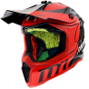 Casco MT Falcon Warrior C5 rojo perlado brillante