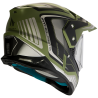 Casco MT Synchrony Duo Sport Tourer verde militar con negro V-10