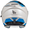 Casco MT Avenue SV Sideway C7 azul perlado brillante