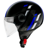 Casco MT Street Scope D7 azul brillante V-15