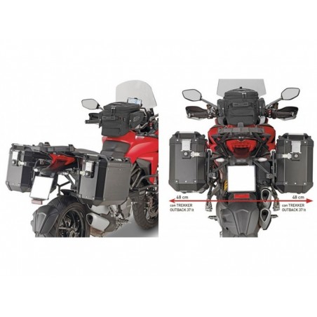 PORTAMALETAS LATERAL GIVI CAMSIDE DUCATI MULTISTRADA 1260 PLR7411CAM