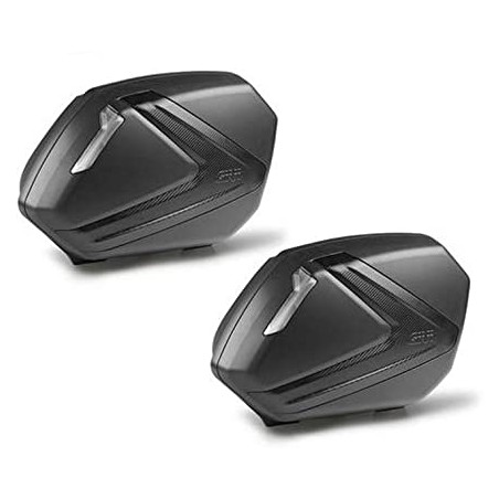 Juego maletas laterales Givi V37 37L, NG/CARB JGO C/AHUM V37NNT