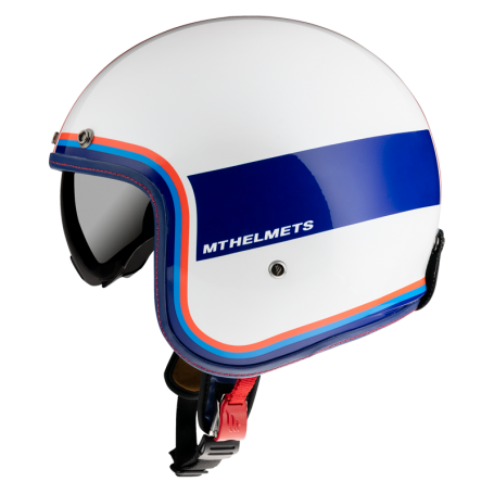 CASCO MT LE MANS 2 SV TANT D15 GLOSS PEARL RED