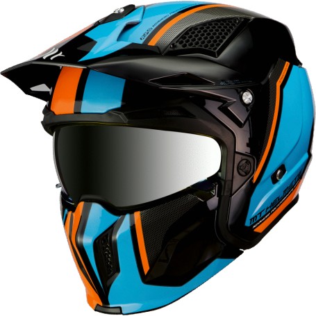 CASCO MT STREETFIGHTER TWIN A4 GLOSS FLUOR ORANGE