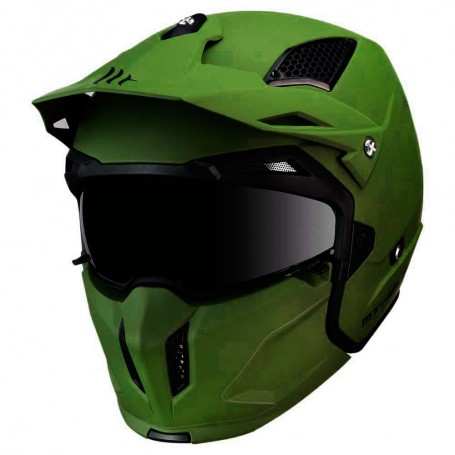 Casco MT Streetfighter SV Solid A6 verde mate