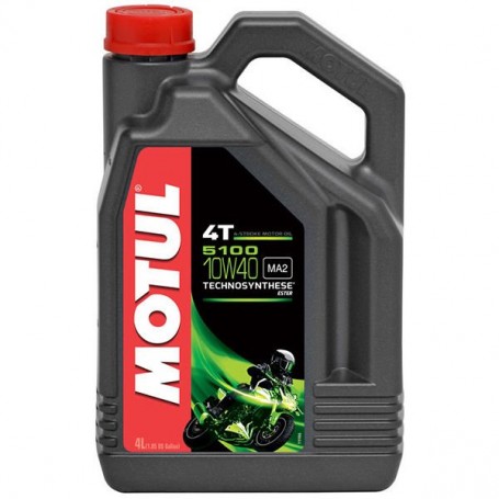 Aceite Motul 5100 10W40 4T 4L. 104068