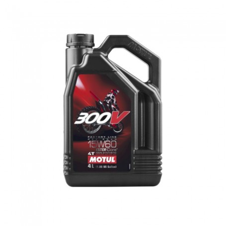 ACEITE MOTUL 300V FL OFF ROAD 15W60 4L. 104138