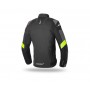 CHAQUETA SEVENTY SD-JR69 RACING INVIERNO NEGRO / AMARILLO FLUOR