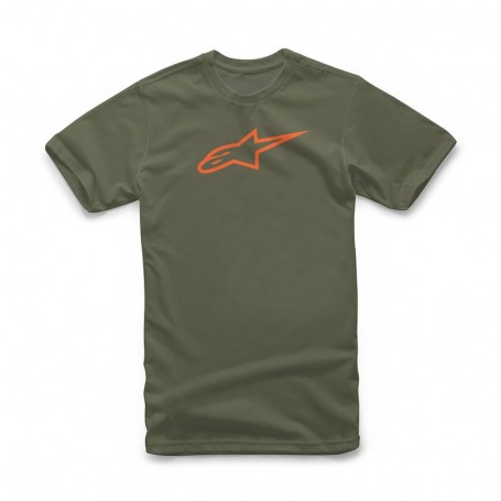 CAMISETA ALPINESTARS AGELESS VERDE MILITARY