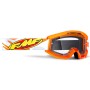 Gafas FMF 100% Powercore Goggle Assault cristal transparente naranja