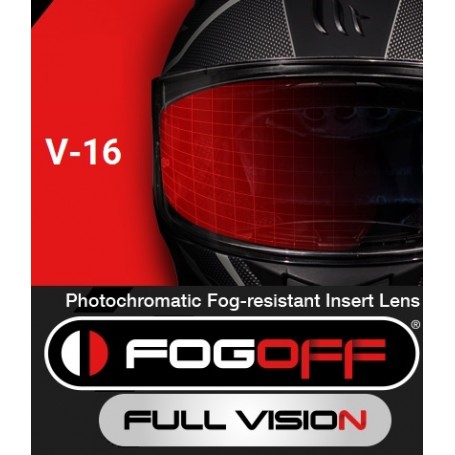 Fogoff FOG004 lamina anti-vaho fotocromatica para MT-V-16 182809926