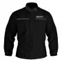 Chaqueta Impermeable Oxford Rainseal Over negro RM100