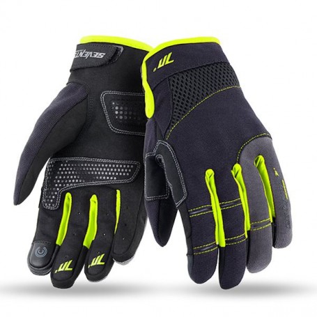 Guantes Seventy Sd-C48 amarillo fluor Urban verano SD1204803