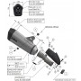 Silencioso Lv-12 Titanium Bmw R 1200 Gs/Adventure S15301T